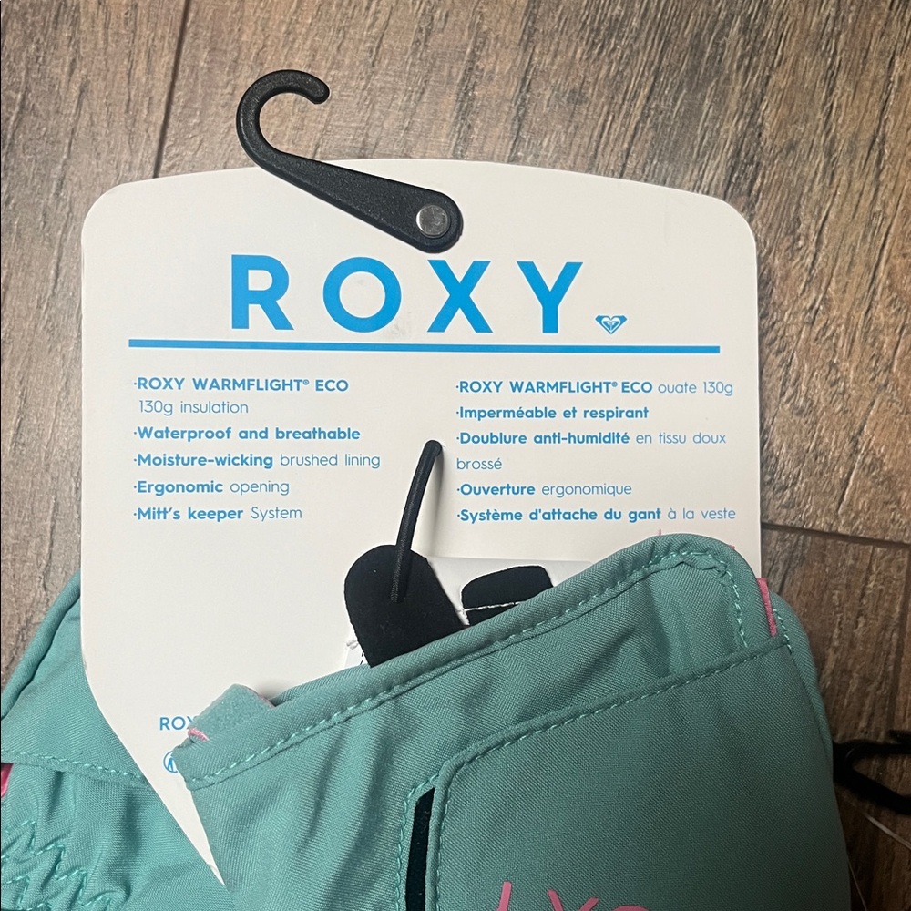 NWT Roxy Girls Snow Mitts - Picture 5 of 7